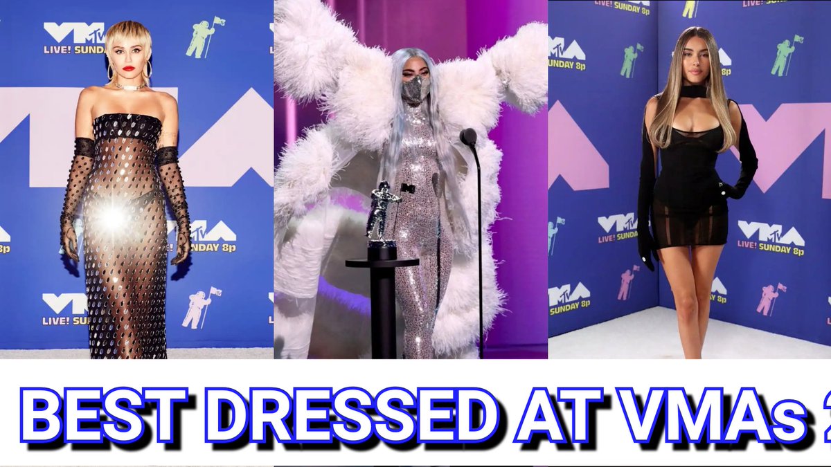 My fashion lovers let's go through the best dressed at the #VMAs2020 
youtu.be/vFZbn0-uxQg
Do you agree or i left out a couple