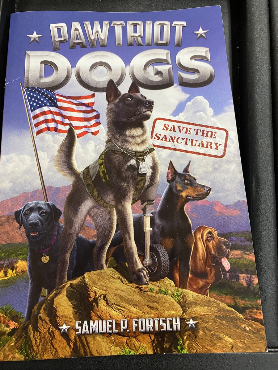 Boohdgc's tweet photo. Booh Says: Don’t walk but run to the store and pick up this book. Every child between the ages of 7 to 12 should be encouraged to read. Embodies the courage, patriotism and hardships that face our disabled vets returning from foreign lands. #pawtriotdogs https://t.co/hH8eBorPZE