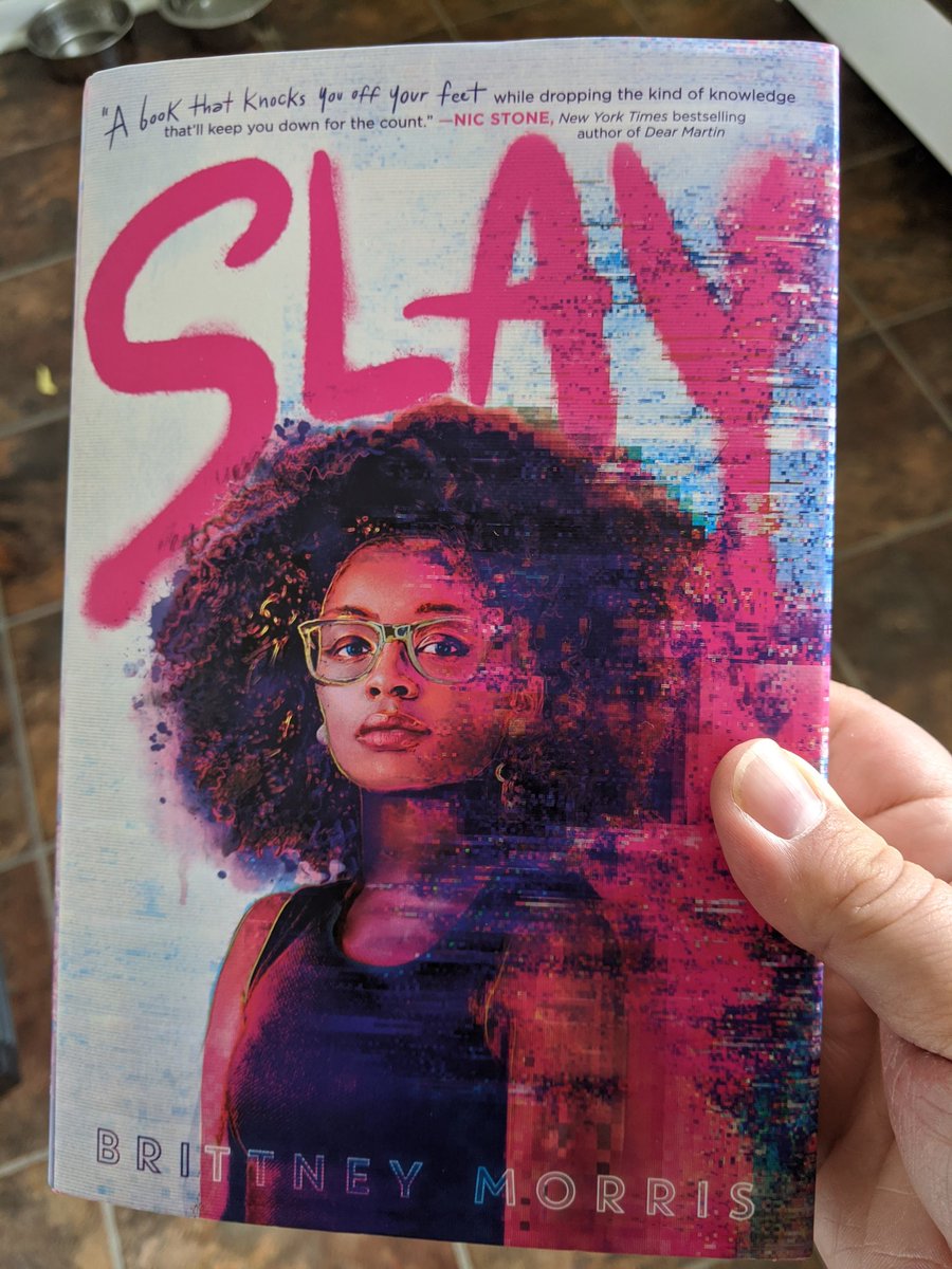 What  @BrittneyMMorris has done with this YA novel is without compare. No more do I want to hear about Ready Player One as THE gamer book. Throw that in the trash and pick this up!