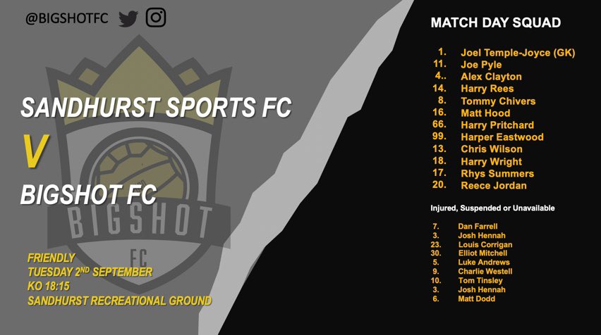 Bigshot Football Club tweet media