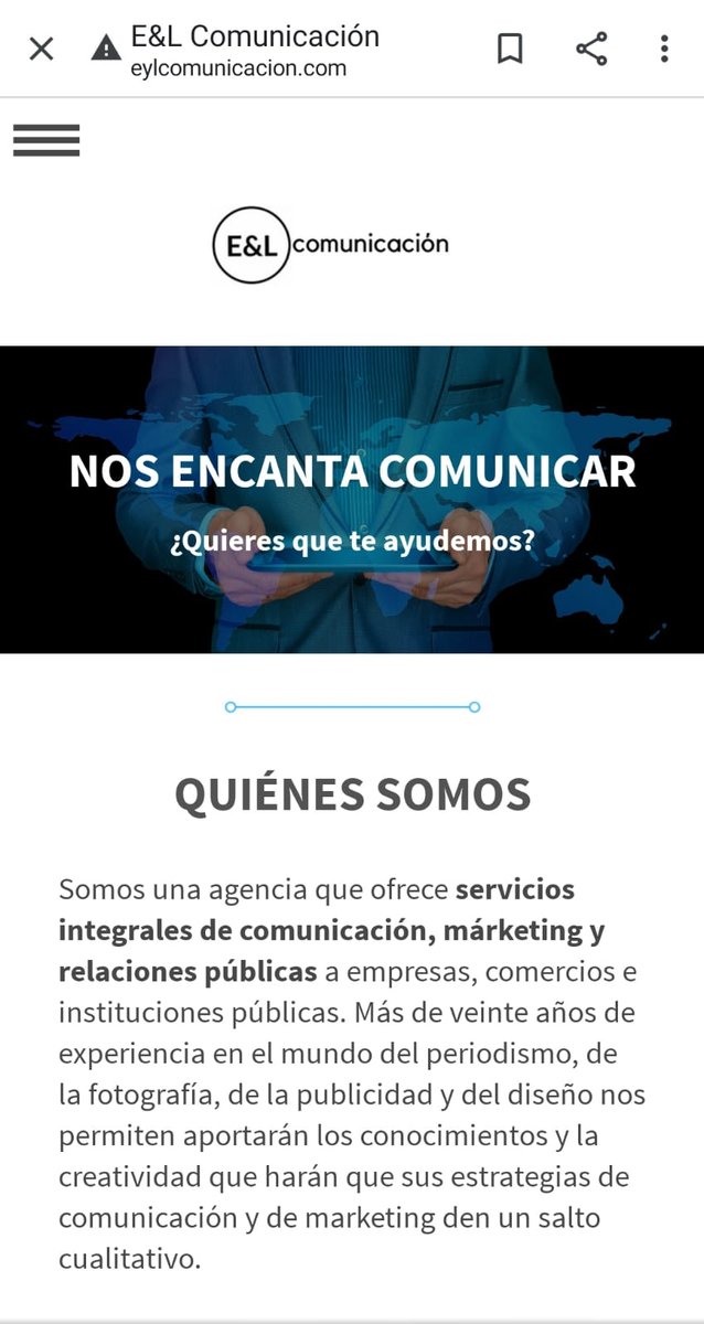 👉 ¿Tienes un restaurante, una empresa o un comercio? 

💪 Nosotros te podemos ayudar a comunicar y hacer llegar tu trabajo, tus servicios o tus productos a una audiencia mayor?
➡️ eylcomunicacion.com
#comunicación #MarketingDigital #publicidad #diseño