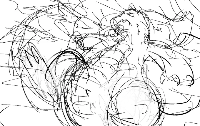 いろんなポケ初描きしてこー
フォロワッさん同士の会話でサブリミナルされたこやつ 