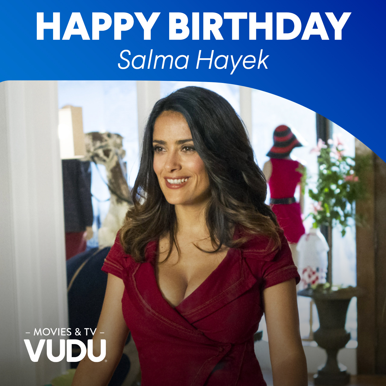 Happy Birthday to the Academy Award nominee, Salma Hayek! Which one of her roles is your favorite? 