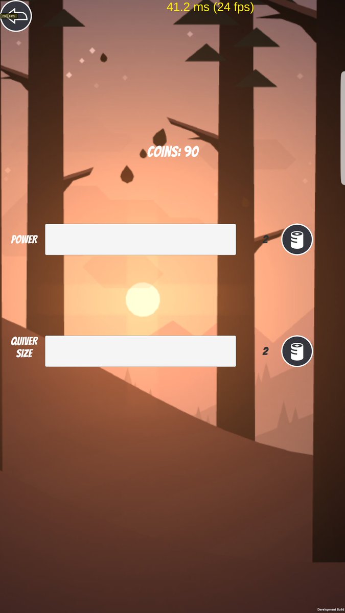 LRProjectHunter's tweet image. New User interfaces have been added. Adding support for a coin based system to upgrade your bow to sustain your hunt for longer

A local leaderbaord and profile with support to reset data

#madewithunity #indiedev #indie