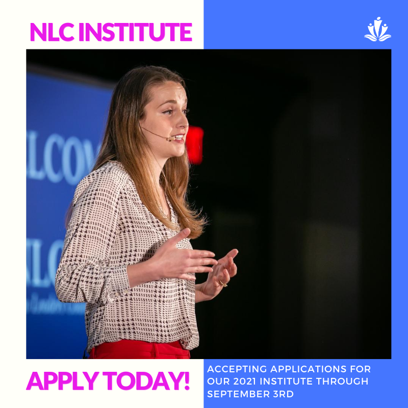 NLC_Virginia's tweet photo. 2 days left ---> Make a change in yourself, make a change in your community. Apply to the #NLCInstitute today! https://t.co/Grc1gXk3Jb https://t.co/hyIo54IavR