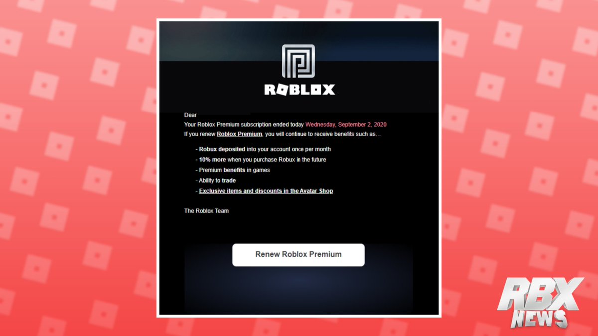 Rbxnews On Twitter Alongside A New Roblox Premium Page Https T Co Riuzj4vvl4 It Appears That Roblox Has Updated The Premium Cancellation Email Image Via Kensizovoid Https T Co Apccchehr7 - how to cancel premium on roblox 2020