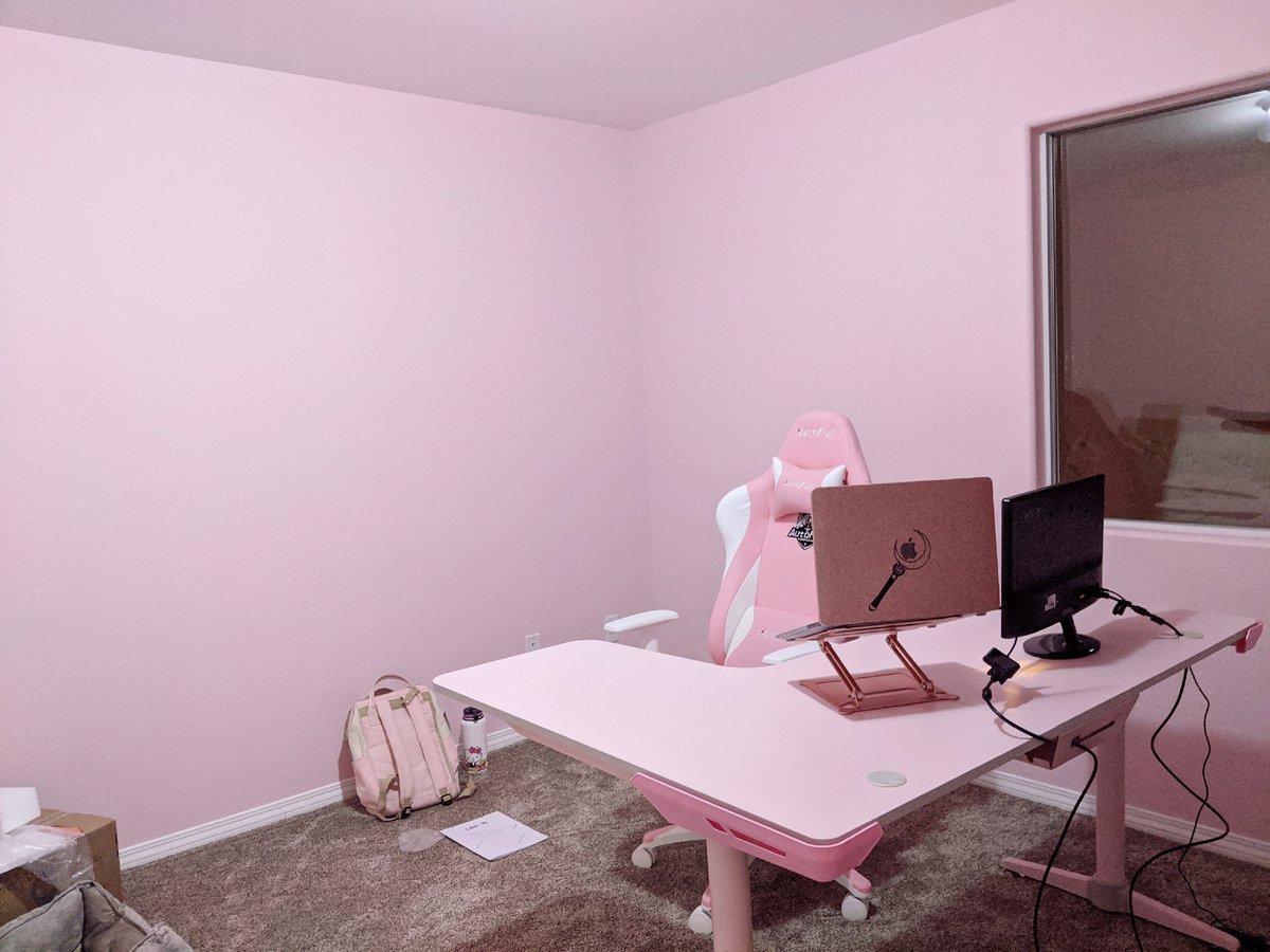 Cute_Data's tweet image. Officially moved in! Painted the office pink myself after the guy I asked for a quote told me &quot;what do you do, sell Barbies for a living? Because unless you&apos;re selling Barbies for a living pink isn&apos;t really an office color&quot; 😂😂💖💕 #ThisIsntEvenMyFinalForm 😂🙃