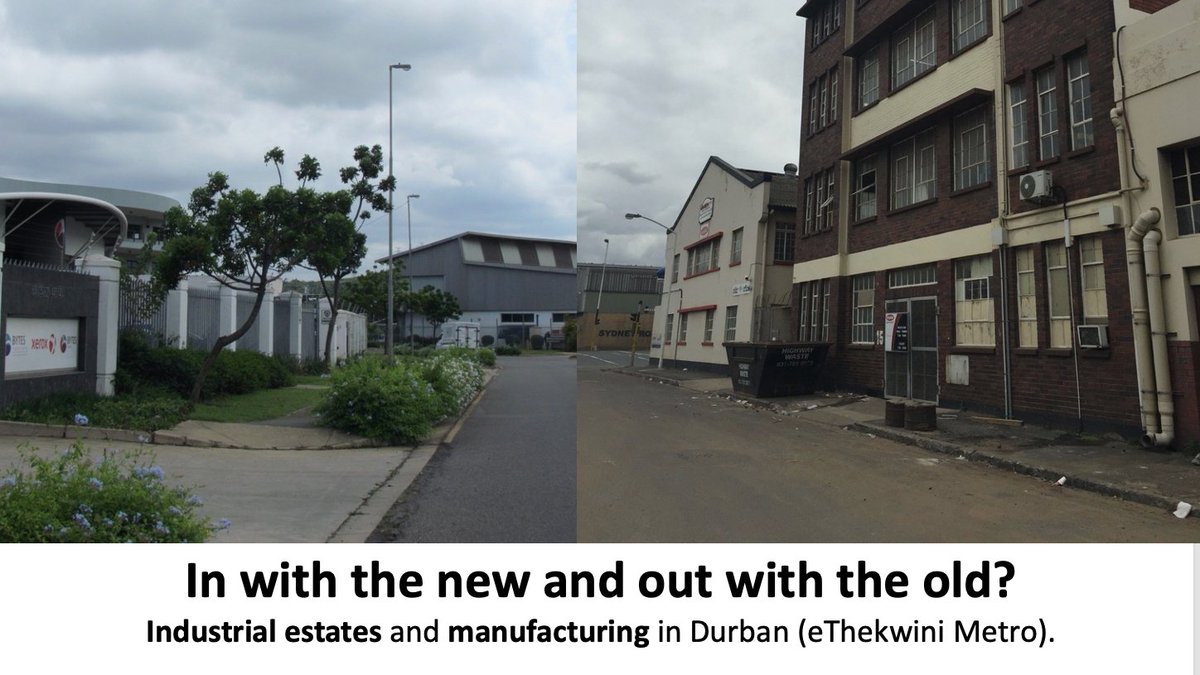 Myriam Velia &amp; I presenting on issues facing firms in Durban's industrial areas <a href="/sacsc2020/">Southern Africa City Studies Conference 2020</a>, session on Property &amp; Real Estate (3 Sept, 2pm) organised by Sian Butcher &amp; Sarita Pillay Gonzalez of <a href="/WitsUniversity/">Wits University</a> SA Research Chair in Spatial Analysis &amp; City Planning. <a href="/UFC_DUT/">Urban Futures Centre @ DUT</a>