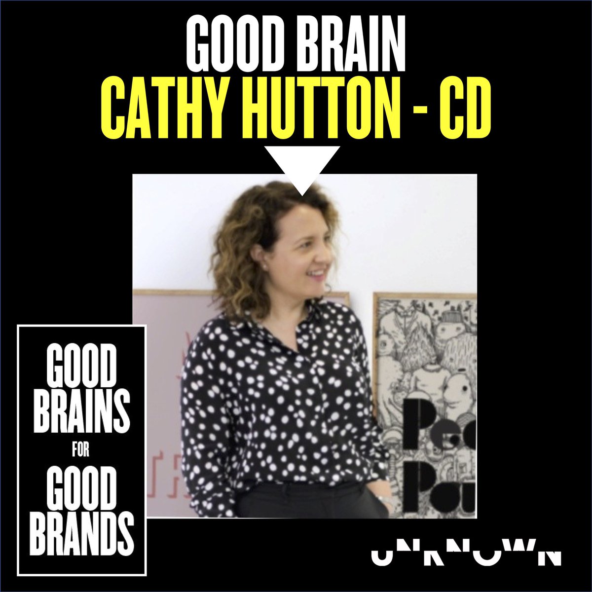 good_brains's tweet photo. This is @Cathyhutton. 

Our creative captain at the forefront of our @wearebeam

Incredibly lucky to have such a proactive and wonderful leader at Good Brains for Good Brands.

Cathy, you are an absolute legend.

#cathyforprimeminister #GB4GB #goodbrains #creative https://t.co/z8Vcw2ECER