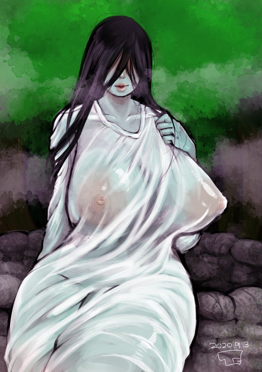 ねぇなんで1000フォロワー記念絵に貞子描いちゃうの???皆さんフォローありがとうございます!こんな私ですがどうぞ今後もよろしくお願いします♡ 