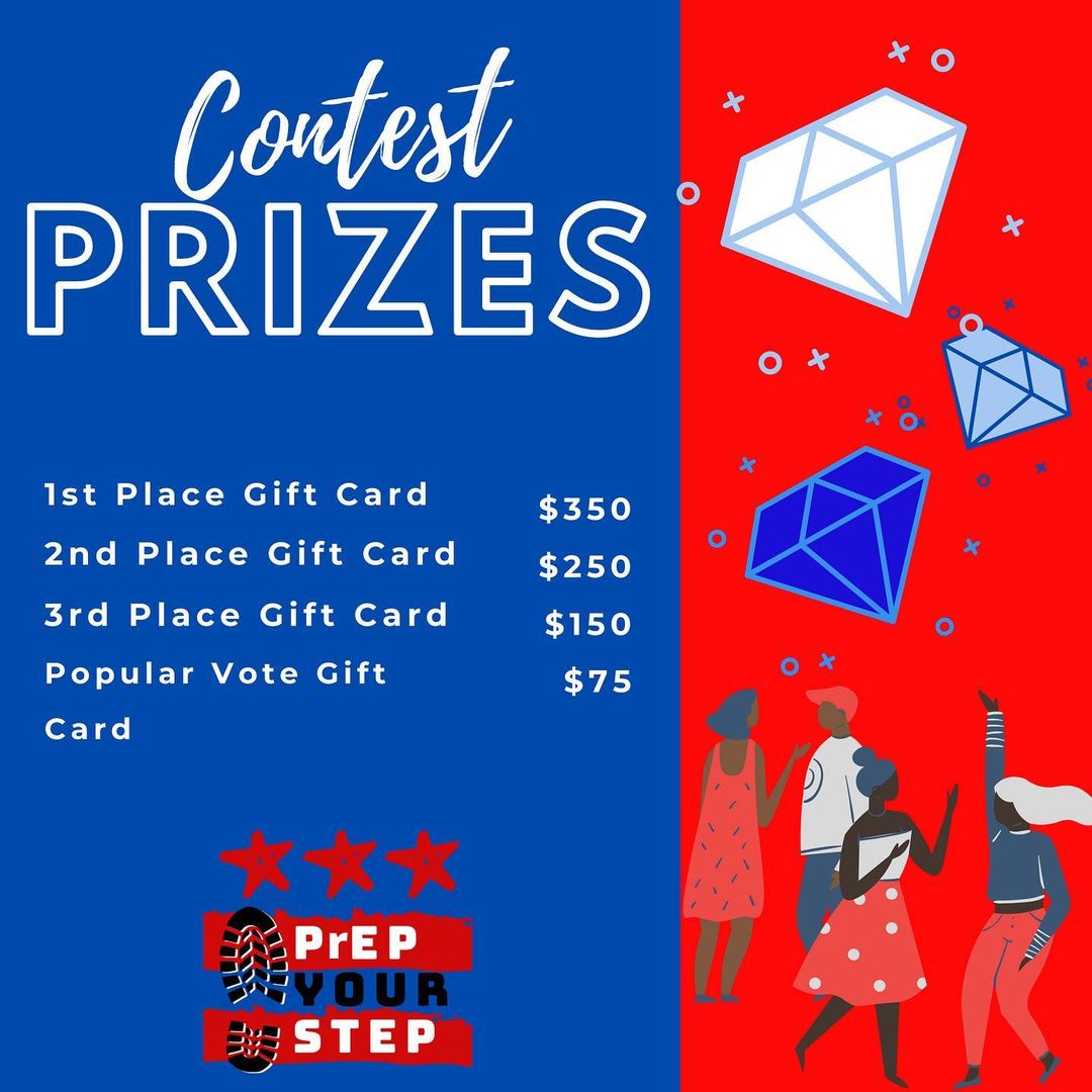 Check out prepyourstep.org today to place your vote! #contest #crowdsourcing #prep #hivprevention #DCyouth #latinxyouth #blackyouth #youthofcolor