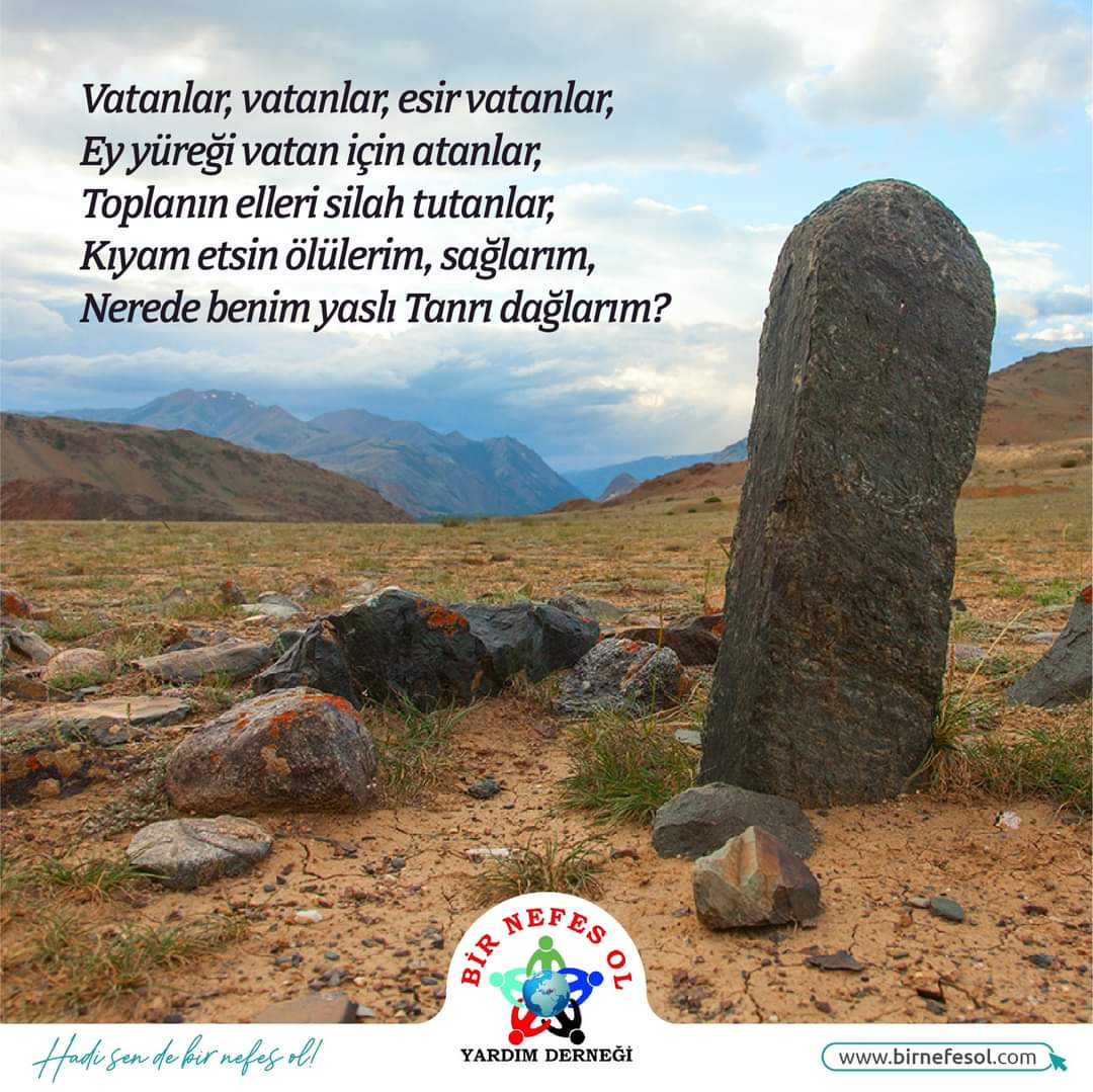 birnefesol.com Sayfasını ziyaret etmeyi unutmayın
#NerdeBenimUralAltayDağlarım