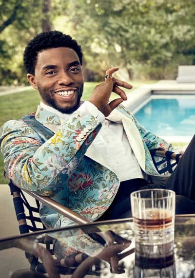 mensfashionnn's tweet photo. Chadwick Boseman | rest in power. https://t.co/bw5zfUBATO