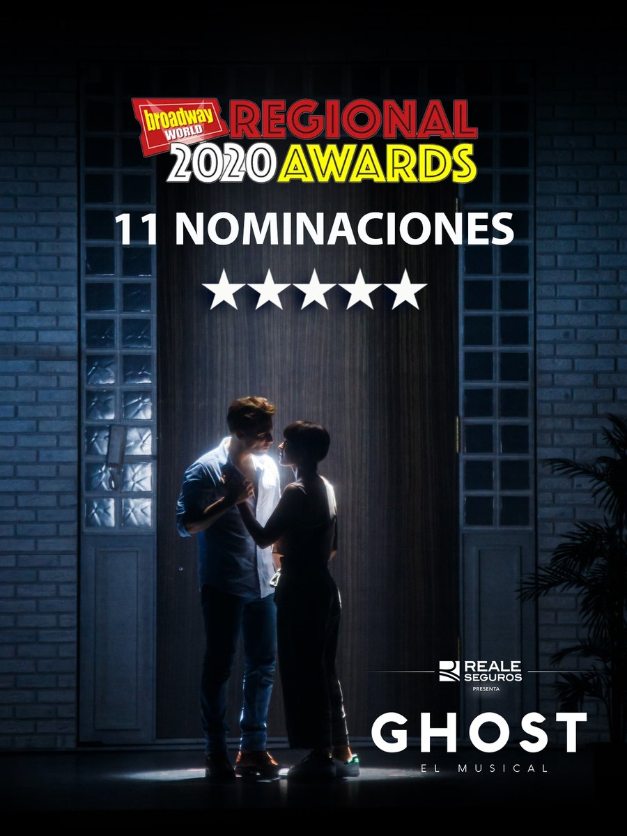 Ghost el Musical - España (@ghostmusicalesp) on Twitter photo ⭐#GhostElMusical consigue 11 nominaciones en los PREMIOS DEL PÚBLICO BROADWAYWORLD SPAIN 2020 <a href="/BWWSpain/">BroadwayWorld Spain</a>
¡Ayúdanos a ganar! Vota AQUÍ ⬇
broadwayworld.com/spain/voteregi…
#premiosBBW #PremiosBroadwayWorld ⭐#GhostElMusical consigue 11 nominaciones en los PREMIOS DEL PÚBLICO BROADWAYWORLD SPAIN 2020 <a href="/BWWSpain/">BroadwayWorld Spain</a>
¡Ayúdanos a ganar! Vota AQUÍ ⬇
broadwayworld.com/spain/voteregi…
#premiosBBW #PremiosBroadwayWorld