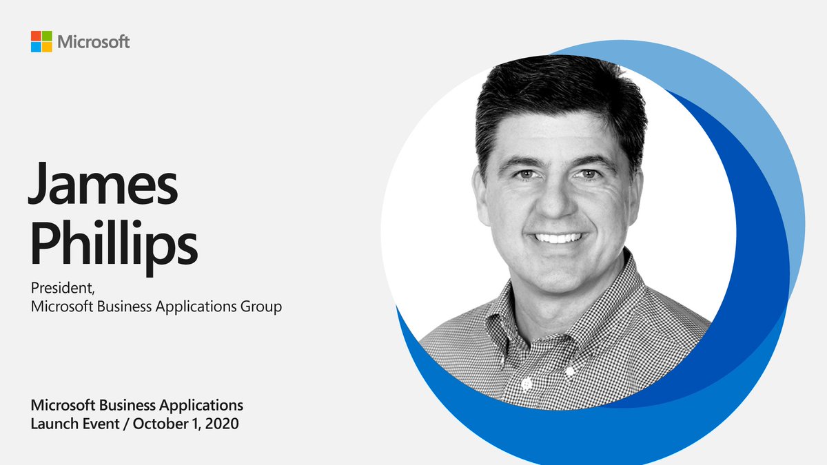 Text "James Philip" in black on a gray background. Photo of James Philip.