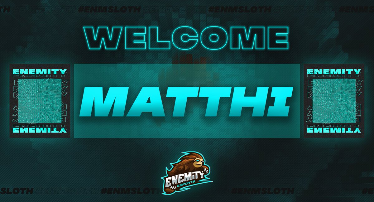 The #ENMSloth family is very proud to announce that one of our three founding fathers found his way back to Enemity and will be working as our Social-Media manager from now on🦥

⚡We warmly welcome back @Matthi_Enemity, the founder of Enemity in October 2017⚡