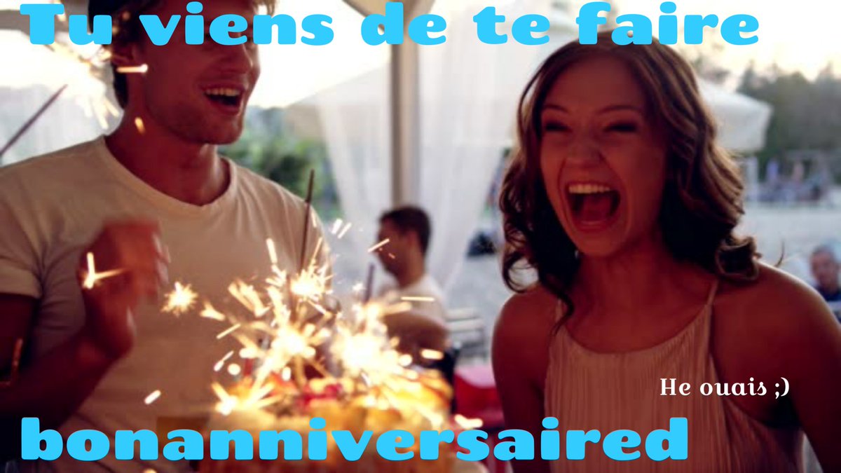 Krakotient Bon Anniversaire Mael