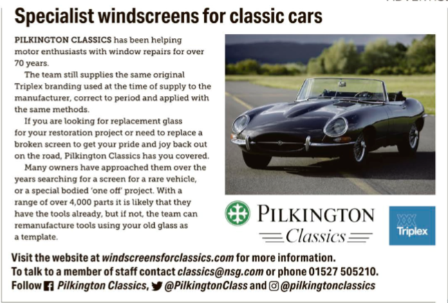 Make sure you catch our feature in The Times this weekend! #triplex #windscreen #classiccar #britishclassiccar #classicford #classicjaguar #classicaston  #classibritishcar