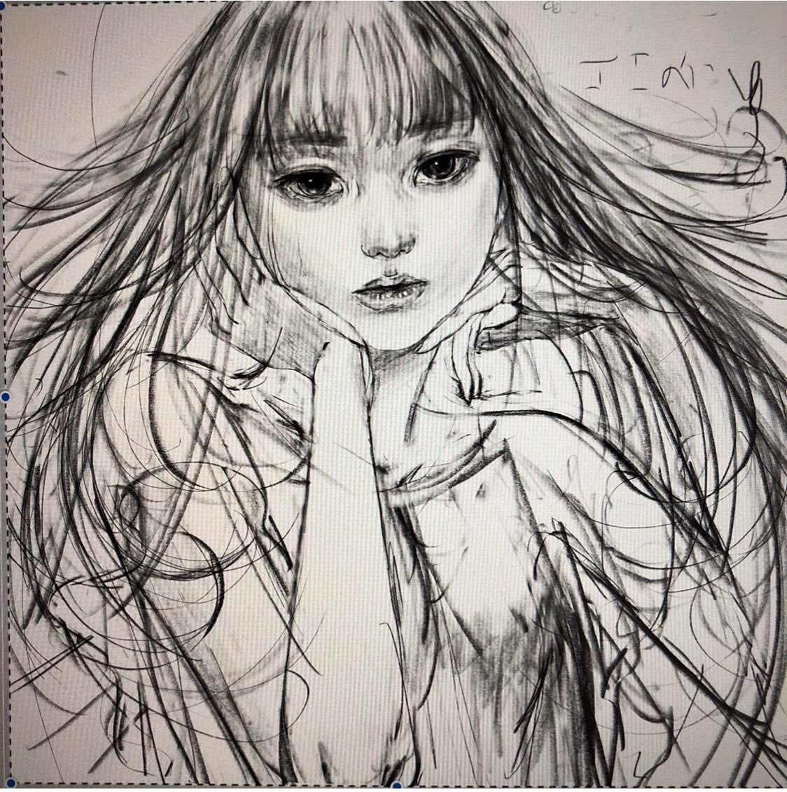 完成までに変わりすぎシリーズ
下書き→書き直し→完成 