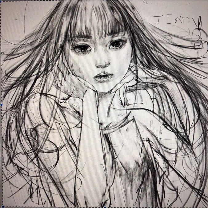 完成までに変わりすぎシリーズ
下書き→書き直し→完成 