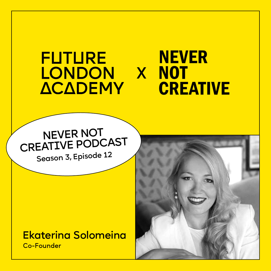 Our Co-founder <a href="/e_solomeina/">Ekaterina Solomeina</a> sat down with <a href="/nvrnotcreative/">Never Not Creative</a> on their podcast and spoke about how she challenges the traditional concept of University, a linear career path and how we learn spoti.fi/3boFVOm #nevernotcreative #nncpodcast