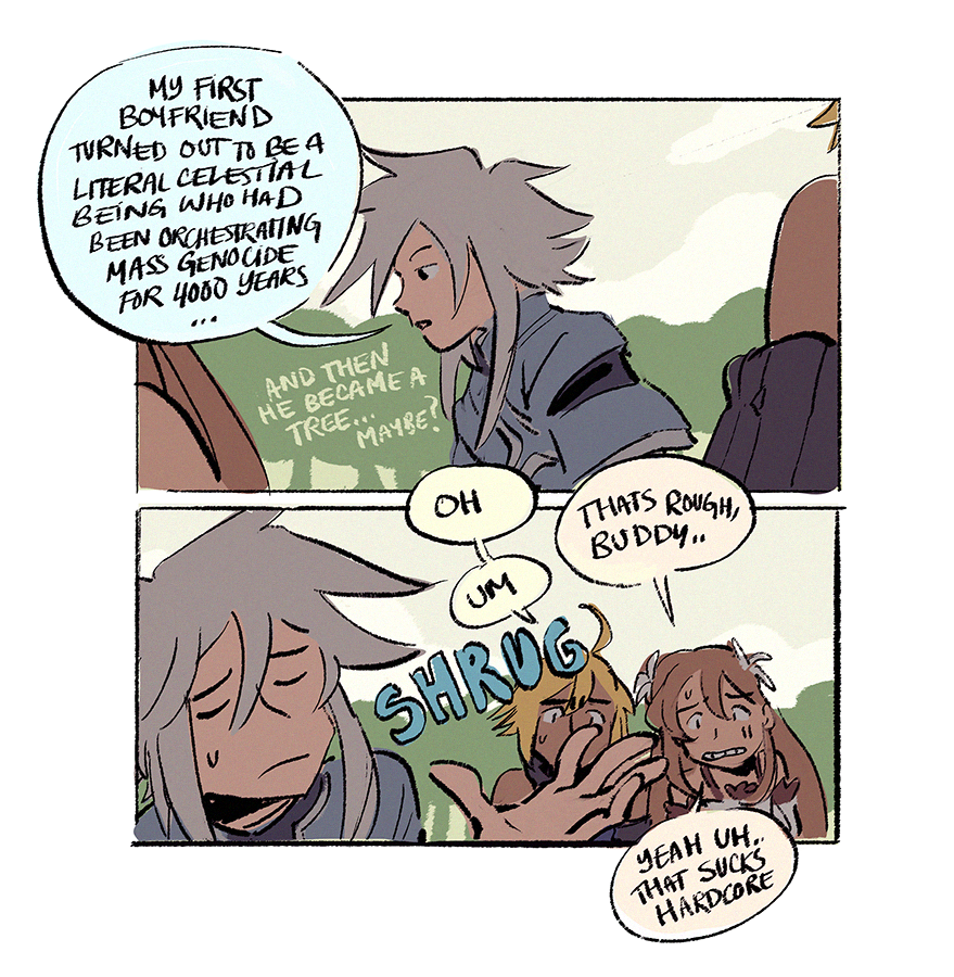 obsessed with genis' horrible personal life where hes so desperate to meet people his age that he falls for the same catfish scheme over and over 