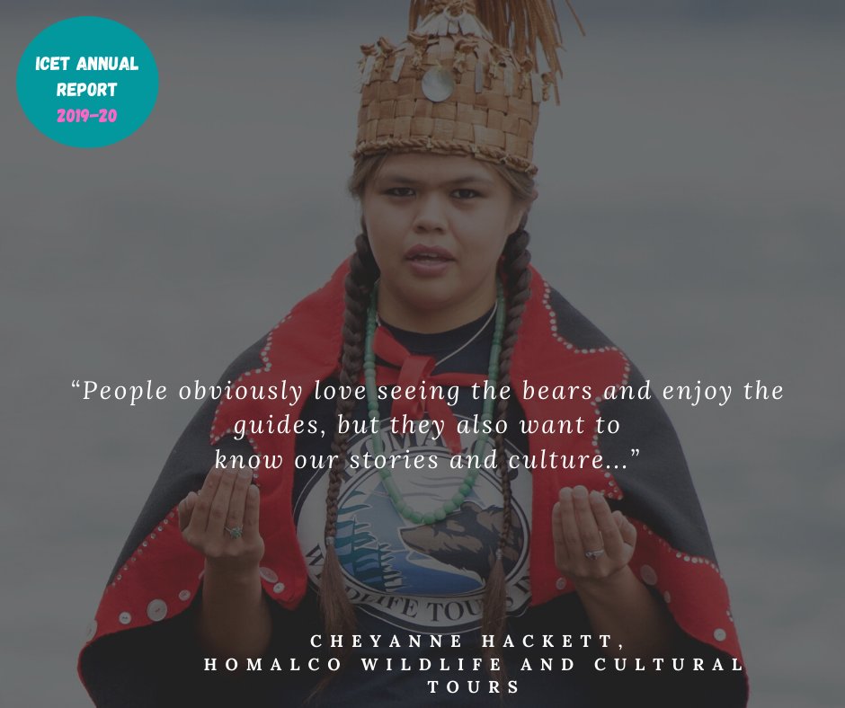 ICET_BC's tweet image. .@HomalcoTours has been doing valuable work over the years, pursuing their goals of becoming a world class, sustainable &amp;amp; marketable #IndigenousTourism operation. Take a look at some of the faces behind the name w/ Cheyanne&apos;s story: bit.ly/3gMOELa
#ICET2020 #IndigenousBC