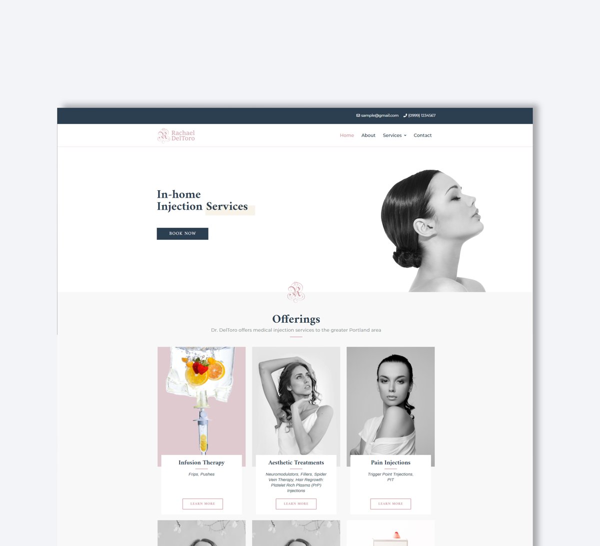 Dr. Rachael DelToro recently launched her modern, clean, and stunning new website developed by Sitepress. See the latest project here: doctordeltoro.com.

Grow your business. Visit sitepress.dev
#WebsiteDesign #WebsiteDevelopment #WebsiteMarketing #WebsiteHosting