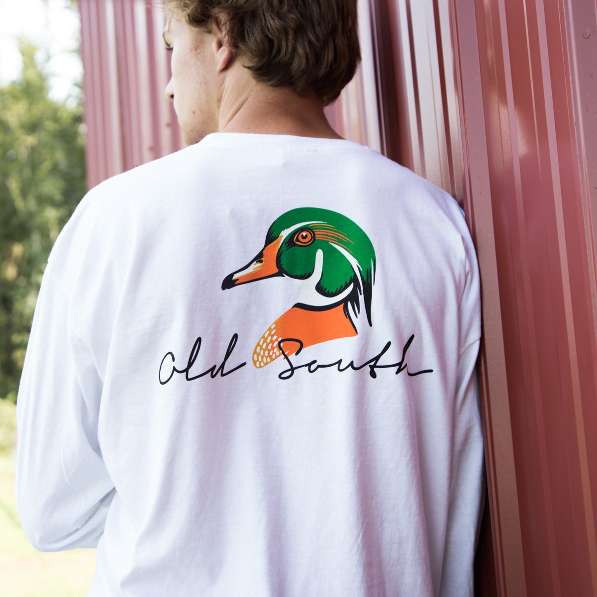 Wood Duck Head Long Sleeve Shirt 🦆

Available in White and Grey 

#southern #southernstyle #hunting #fishing #huntingseason #oldsouthapparel
- Shop Online at OldSouthApparel.com