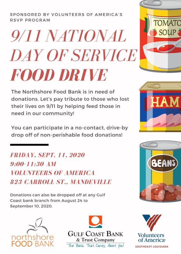 RealtorKowalski's tweet photo. Our Engel &amp; Völkers Slidell Shop is collecting donations for the Northshore Food Bank. Let's pay tribute to those who lost their lives on 9/11 by helping feed those in need in our community. ❤️

Please share‼️https://t.co/T3wCzQjyt2 https://t.co/3Z4iuSStvL