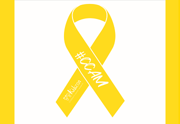 VCSalford1's tweet photo. This #ChildhoodCancerAwarenessMonth, @Kidscan_UK are asking people to get involved in their #GoldFor campaign by sharing who they are wearing their Gold Ribbon for.

Find out how to take part: https://t.co/sQVIzz5ya4

#CCAW https://t.co/qX63LFKBno