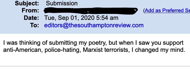 TSRLitMag's tweet image. We’ll take this as a win.