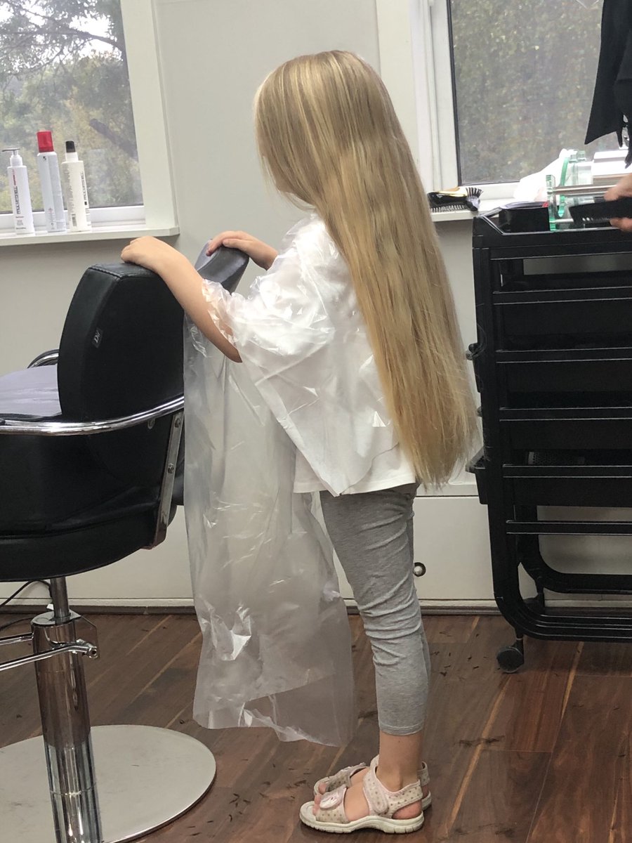 hbilly1990's tweet photo. I never thought I would see the day she agrees to have her lovely hair cut!! Ready for yr2 6inches lighter!!! https://t.co/qdvl3Y7BzC