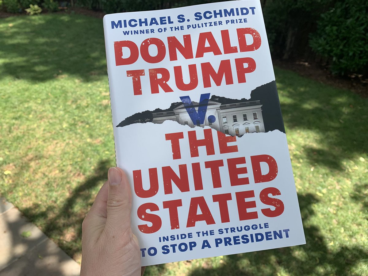 Psyched to read “Donald Trump v. The United States” by my colleague  @nytmike - now out!