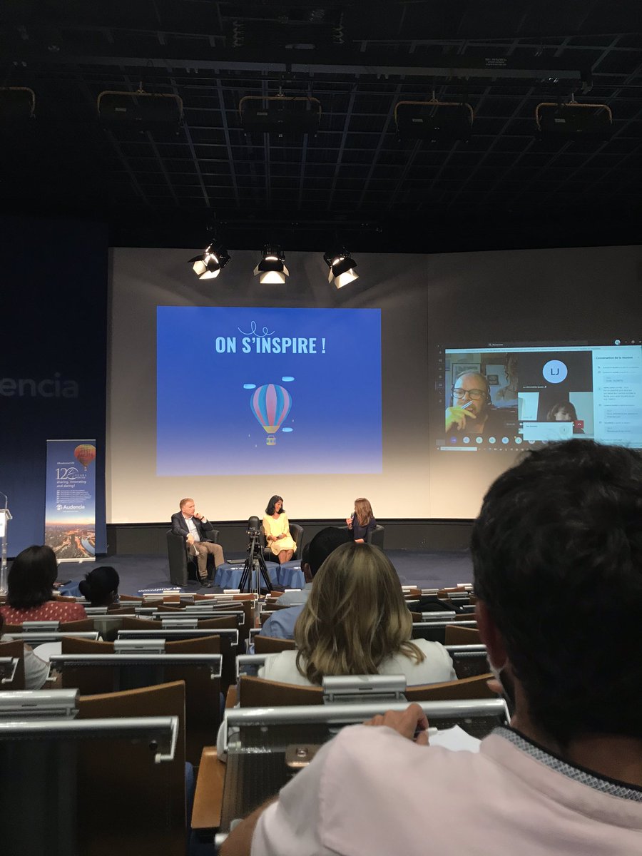 birgittabla's tweet photo. En direct de Audencia  thématique : » sommes-nous prêts pour l‘entreprise  à impact de demain ? https://t.co/NbqEWVuzeH