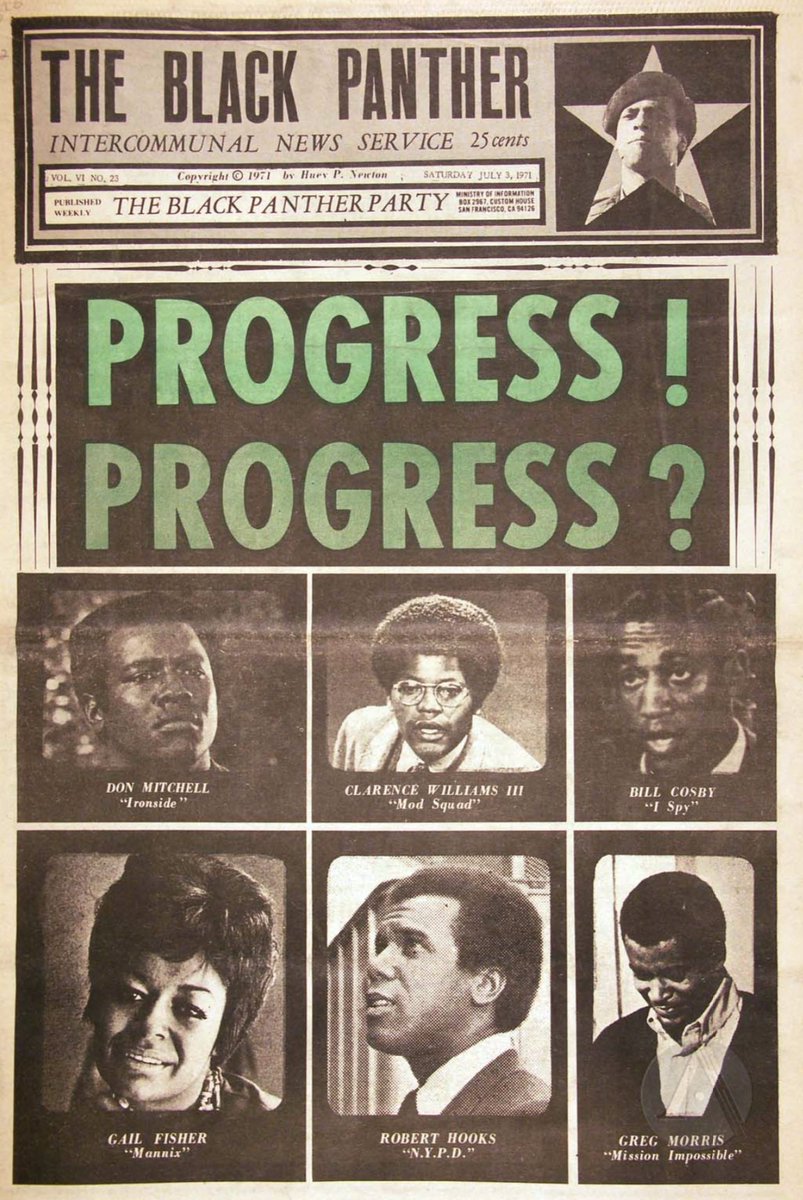 Paul Klein's "truth-teller" act sought to drown out and bury the analysis of principled revolutionaries like the Blank Panther Party who understood that TV was a weapon wielded by Klein and his class in their ruthless war against black liberation and socialism. 68/.. fin