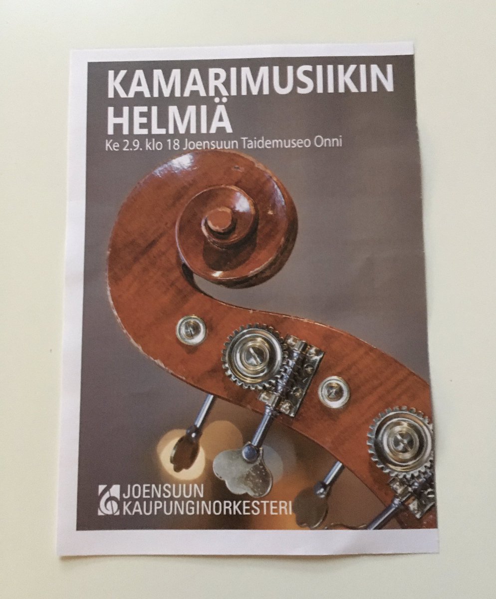Pääsin taas konserttiin, ihana elämä 💕 melkein kuin silloin ennen. Turvavälein istuttiin ja nautittiin #Bach’sta ja #Beethoven’sta taidemuseon upeassa juhlasalissa! Kiitos <a href="/JNSorkesteri/">JNS orkesteri</a>