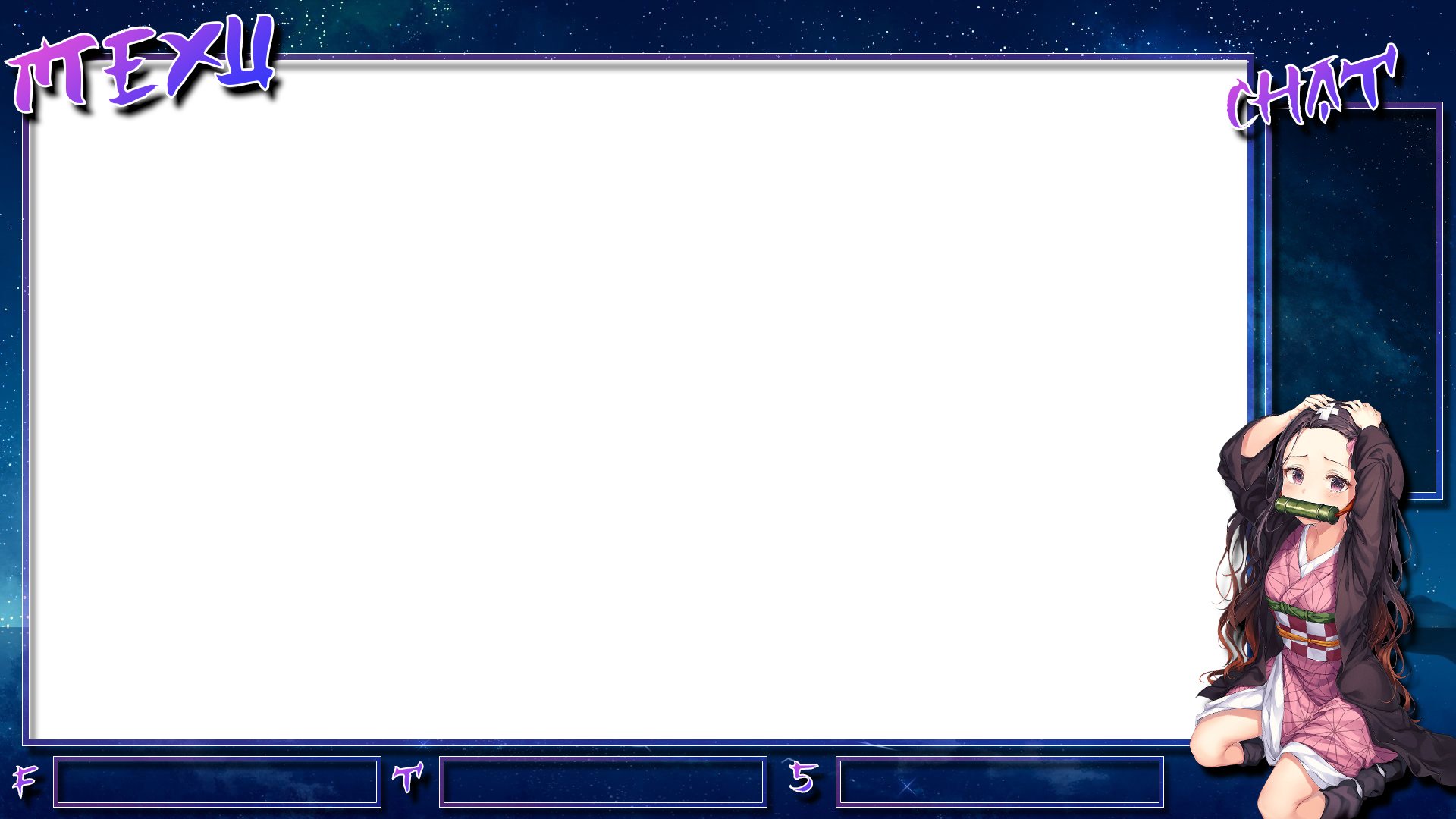 Make an anime stream overlay for your favorite waifu by Pags610  Fiverr