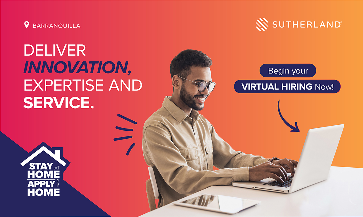 SutherlandHires's tweet photo. BARRANQUILLA - Join the company with the best talent in Colombia and build your career! Apply for our bilingual (B2) customer service team in Barranquilla. Apply today through our virtual application process https://t.co/mOzIJThIbY https://t.co/NFL4tVIbju