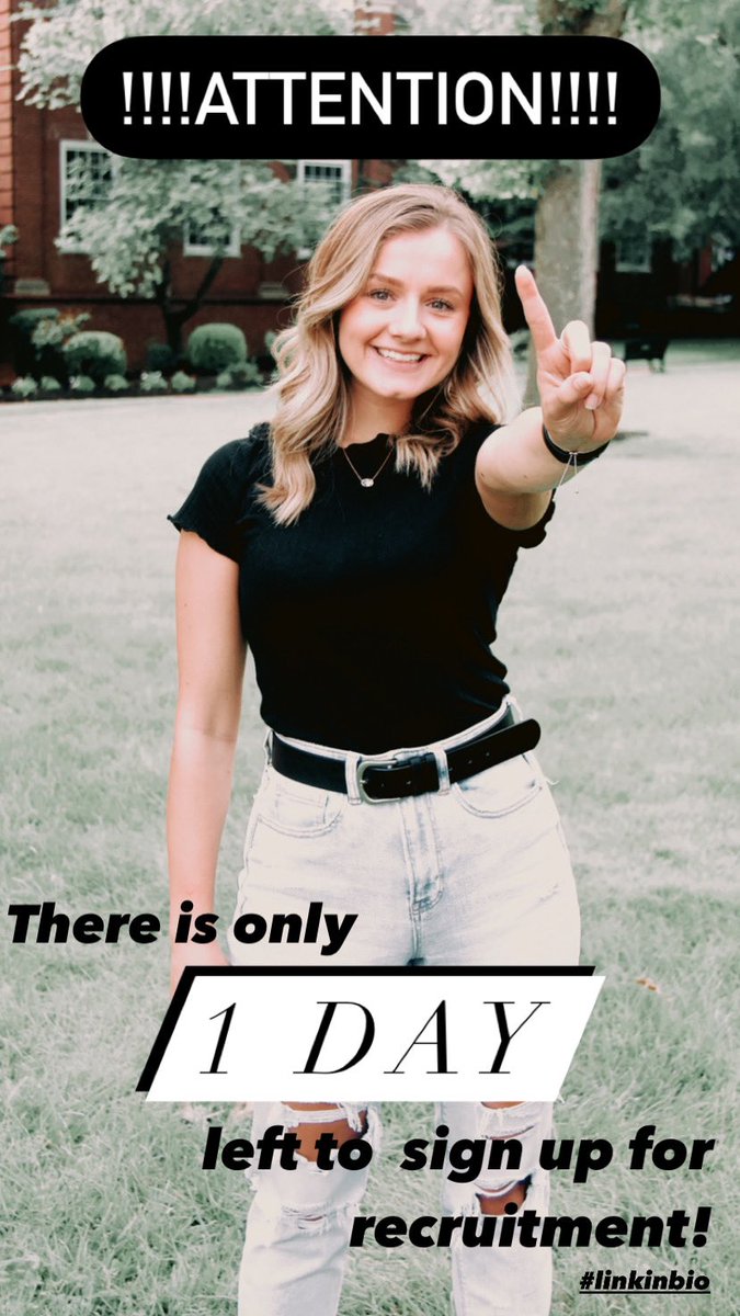 ONE day until recently....ONE day left to register! #linkinbio