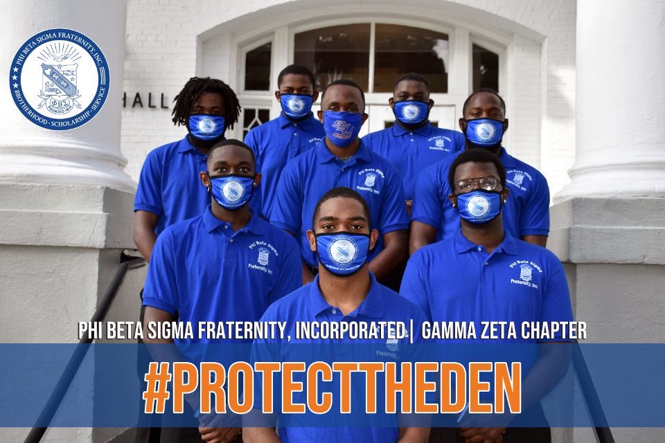 During this pandemic the Gamma Zeta chapter of ΦΒΣ wants to do our part and #ProtectTheDen . A New Era in Gamma Zeta. It starts now! #SigmaStateUniversity #ProtectTheDen #SSU