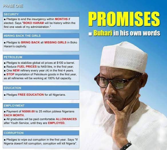 Exitednpoweryou's tweet photo. This is @MBuhari promises below prior before election.
We are begging @OfficialAPCNg led adminstration not to let us go back to the streets.
@AsiwajuTinubu @atiku @fkeyamo @nigerianstat @SERAPNigeria @ProfOsinbajo @femigbaja @DrAhmadLawan @GarShehu @Sadiya_farouq @ZShamsuna https://t.co/3p3YygGwlO