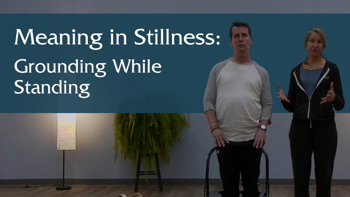 Today on The Hub! Exploring the sensation of grounding while standing with Amy &amp; Xi! youtu.be/kIUaGuIAyvU

#OpeningYogaToEveryone #YogaForEveryone #TheHub #AdaptiveYoga #Grounding #Expansion #Balance #Rhythm #MindBodyConnection