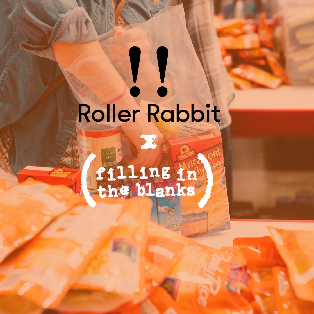 Filling_blanks's tweet image. We are excited to announce #RollerRabbit has joined our fight against childhood hunger! Now-9/16, when you shop at Roller Rabbit in Greenwich, CT, a portion of the sales will be donated to us to feed hungry kids. Hop on over to Roller Rabbit, 103 Greenwich Ave, Greenwich, CT.