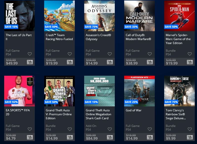 playstation essential picks sale