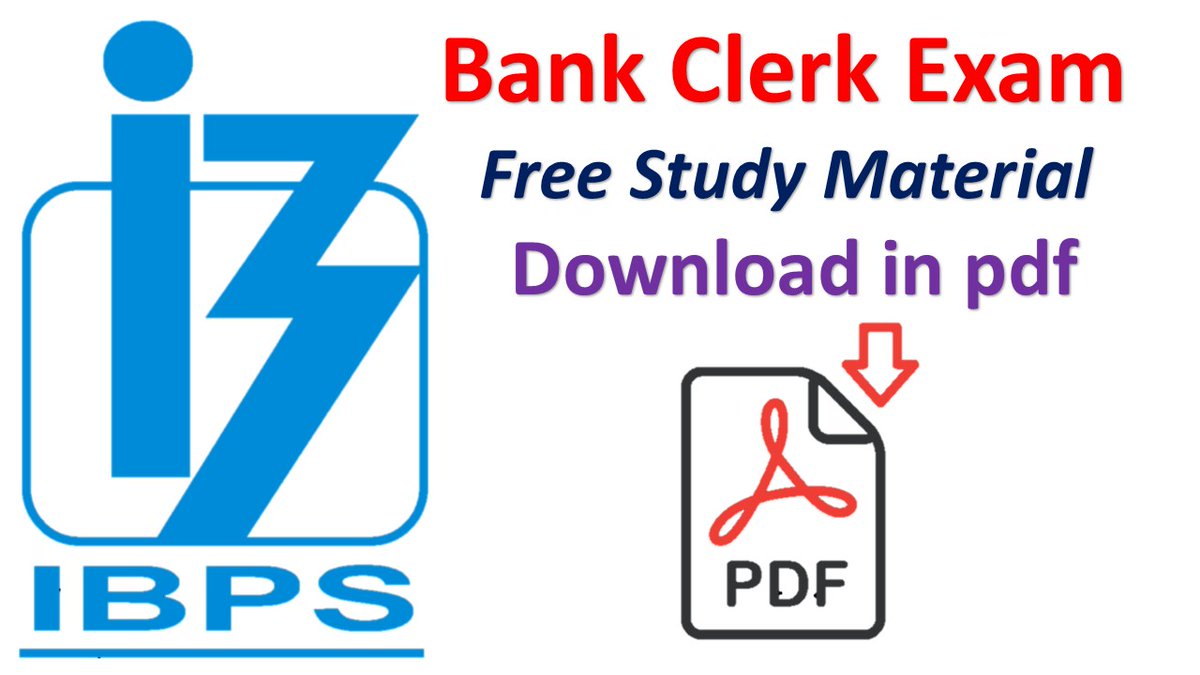 IBPS Clerk Exam Reasoning Study Material IBPS Clerk Exam Reasoning Study Material