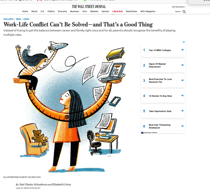 OTC_Psych's tweet photo. Podcasts unite! @DrYaelSchonbrun appears on @OptiCoaching @Catalyst2Thrive Bradford Cooper's #podcast to discuss how #ACT principles help us #optimize work-family #balance. 
#Acceptance #CBTworks #workingparenthood #wellness @WSJ 
https://t.co/kk2kzebCcP https://t.co/uYVGUl91l2