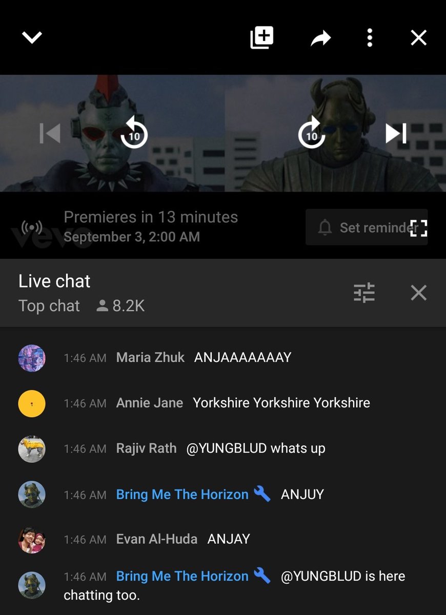 Even <a href="/olobersyko/">Oliver Sykes</a> of Bring Me The Horizon <a href="/bmthofficial/">Bring Me The Horizon</a> said ANJAY haha
Bule rasa lokal <a href="/BMTHindo/">bmthindo</a>