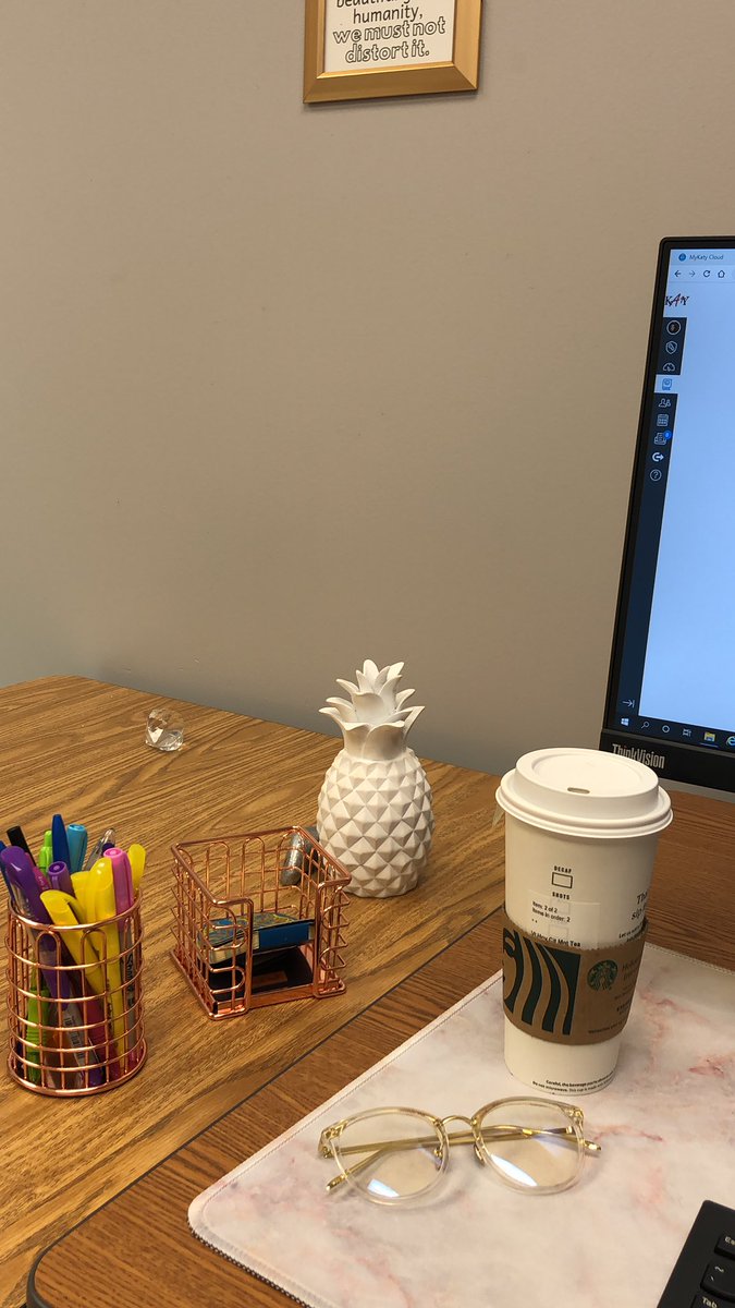 “People who support people need support too.” said an amazing <a href="/pmefourthgrade/">pmefourthgrade</a> teacher who gifted me <a href="/Starbucks/">Starbucks</a> 💚 <a href="/PME_Katyisd/">McRoberts Elementary</a>