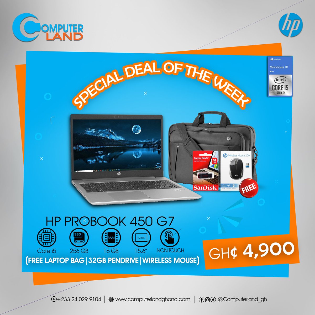 Looking for a new laptop to buy? Where my computer lovers at since Computerland is here to blow mind with the best price and free gifts!
Hurry now and do not miss this whooping offer!!!🥳
#Computerland #hp #hplaptopdeals #laptops #freegift #freegoodies #bestdealsintown